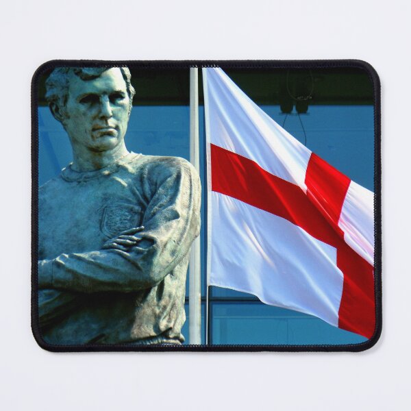 Item preview, Bobby Moore Statue England Flag Wembley Stadium designed and sold by AndyEvansPhotos.