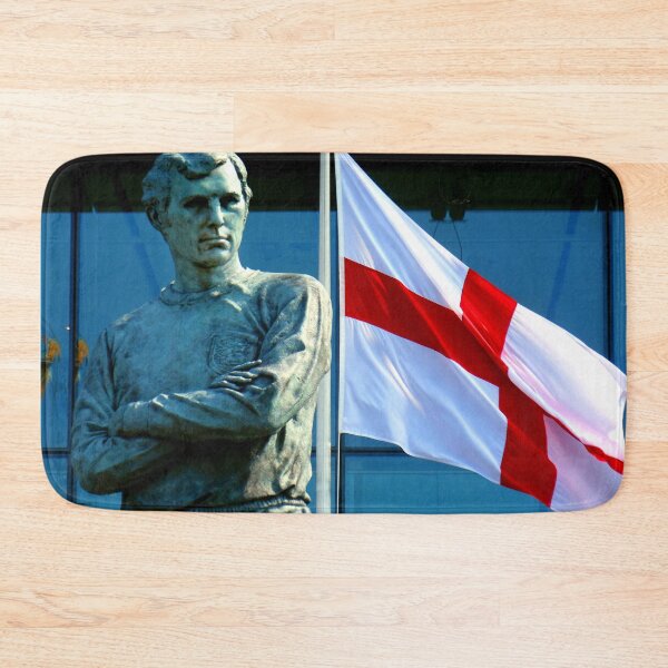 Item preview, Bobby Moore Statue England Flag Wembley Stadium designed and sold by AndyEvansPhotos.