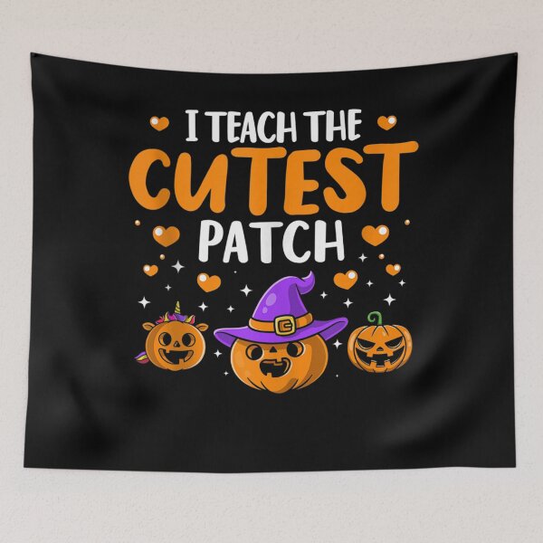Item preview, I Teach The Cutest Patch Funny Halloween Teacher Costume Tank Top designed and sold by AdonisShop.