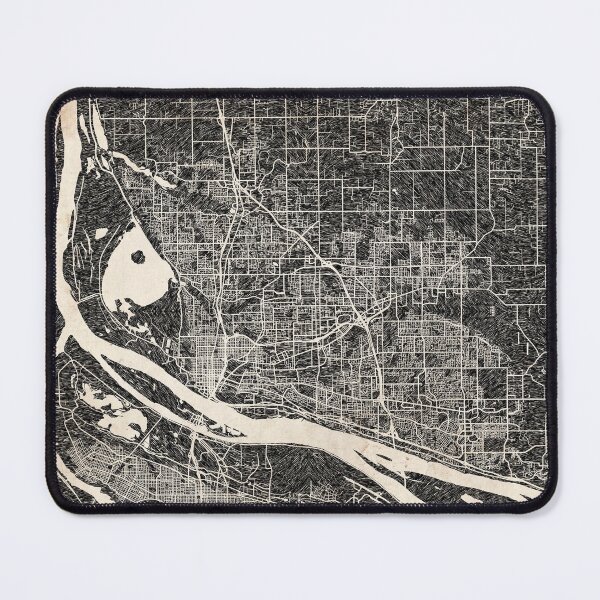Item preview, Vancouver map Washington Ink lines designed and sold by InkMaps.