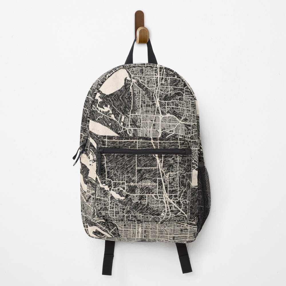 Vista previa del artículo con la obra «Mochila», diseñado y vendido por InkMaps.