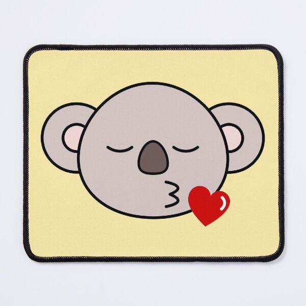 Item preview, Cute koala blows kiss.  designed and sold by TashaVector.