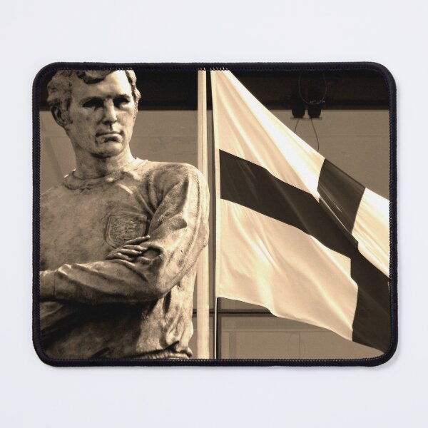 Item preview, Bobby Moore Statue England Flag Wembley Stadium designed and sold by AndyEvansPhotos.