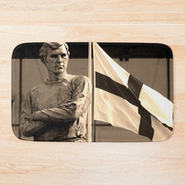Item preview, Bobby Moore Statue England Flag Wembley Stadium designed and sold by AndyEvansPhotos.