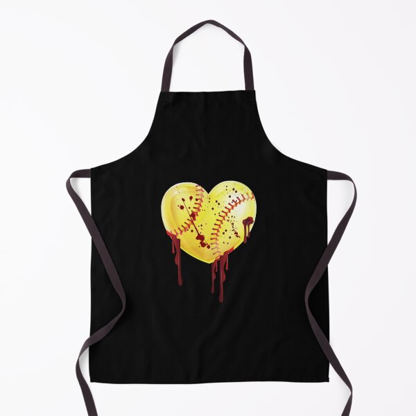 Item preview, Bloody Softball Heart- Softball Halloween Costume designed and sold by CaitU.