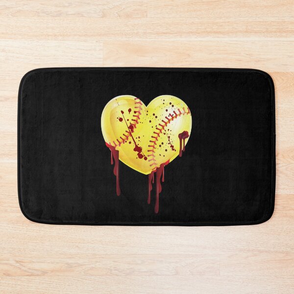 Item preview, Bloody Softball Heart- Softball Halloween Costume designed and sold by CaitU.