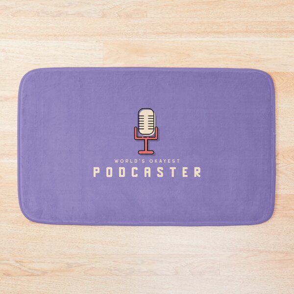 Item preview, World's Okayest Podcaster designed and sold by LKDesigns24.