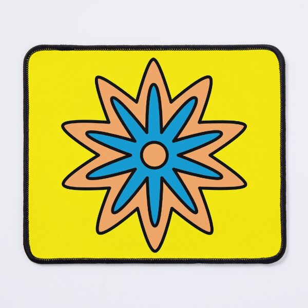 Item preview, Daisy Age Cartoon Flower alt version designed and sold by Phil Tessier Too.