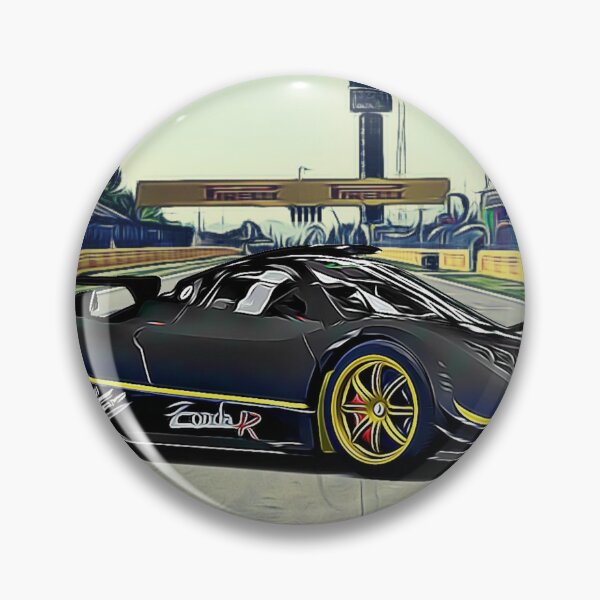 Item preview, Pagani Zonda R Track Print designed and sold by Auto-Prints.