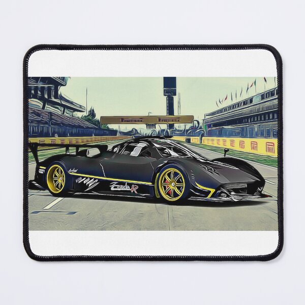 Item preview, Pagani Zonda R Track Print designed and sold by Auto-Prints.