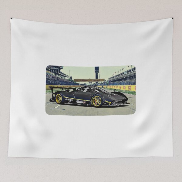 Item preview, Pagani Zonda R Track Print designed and sold by Auto-Prints.