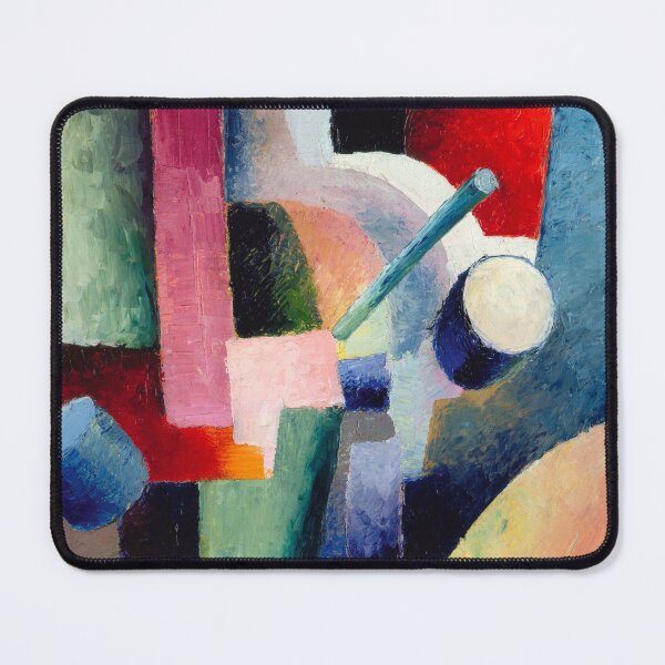 Item preview, Colored Composition of Forms, August Macke designed and sold by fourretout.