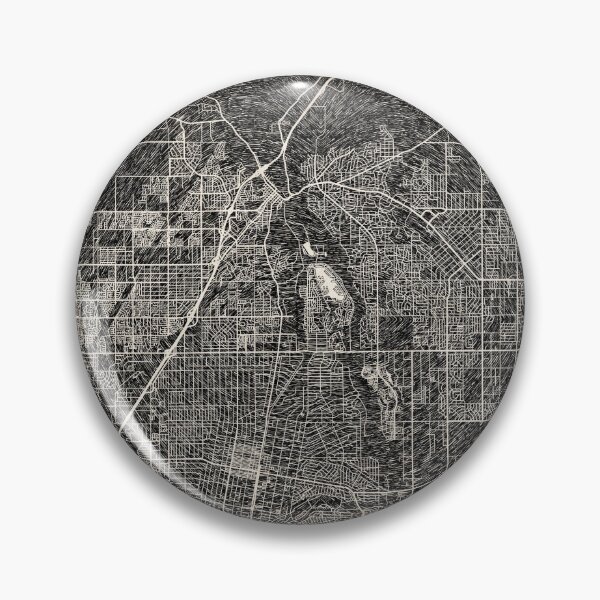 Item preview, Victorville map California Ink lines designed and sold by InkMaps.
