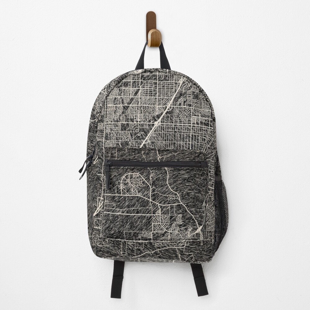 Vista previa del artículo con la obra «Mochila», diseñado y vendido por InkMaps.