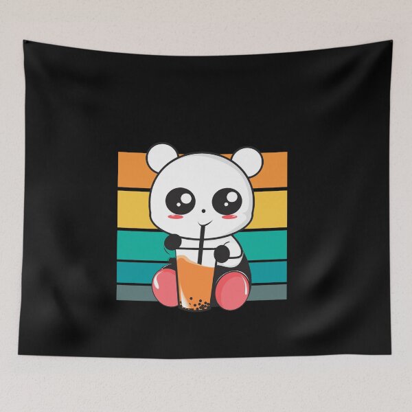 Item preview, Panda Bubble Tea designed and sold by Buzzbazaar.