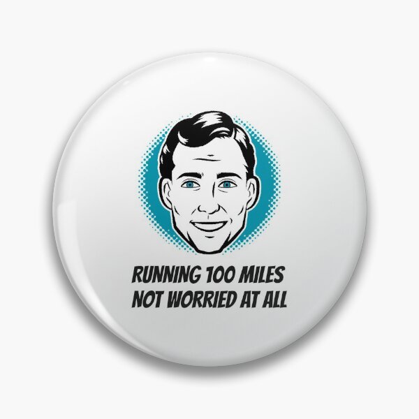 Item preview, running 100 miles not worried designed and sold by lach3.