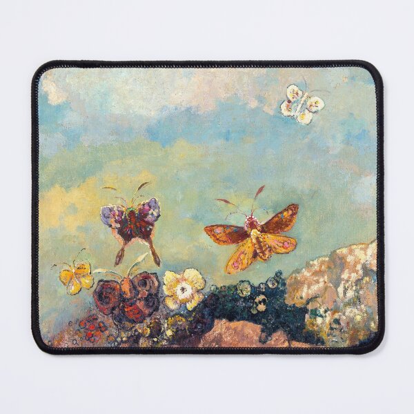 Item preview, Butterflies, Odilon Redon designed and sold by fourretout.