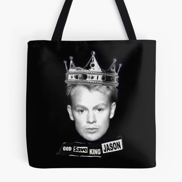 Item preview, God Save King Jason - Jason Donovan designed and sold by FashionGoesPop.