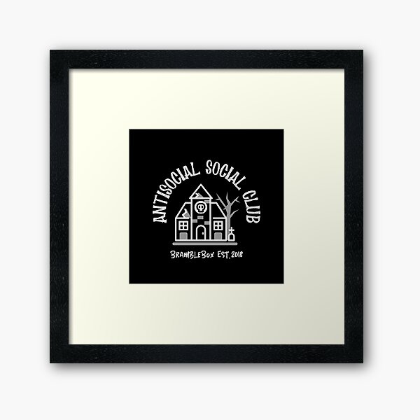 Item preview, Antisocial Social Club designed and sold by BrambleBox.