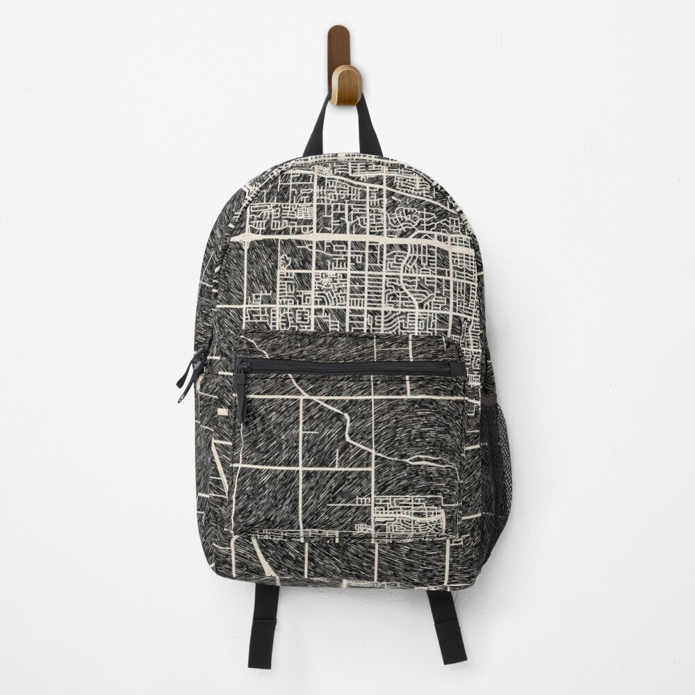 Vista previa del artículo con la obra «Mochila», diseñado y vendido por InkMaps.