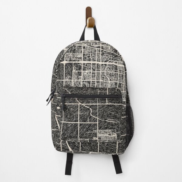 Item preview, Visalia map California Ink lines designed and sold by InkMaps.