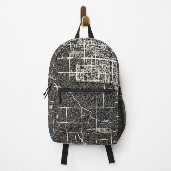Item preview, Visalia map California Ink lines 2 designed and sold by InkMaps.