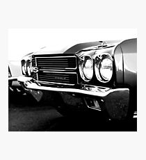 1970 Chevy Chevelle SS - High Contrast Photographic Print