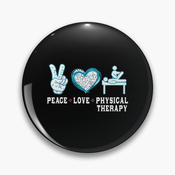 Item preview, Peace Love Physical Therapy Pt Month Men Women Therapist designed and sold by julianne5689.