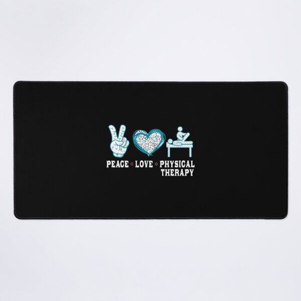 Item preview, Peace Love Physical Therapy Pt Month Men Women Therapist designed and sold by julianne5689.