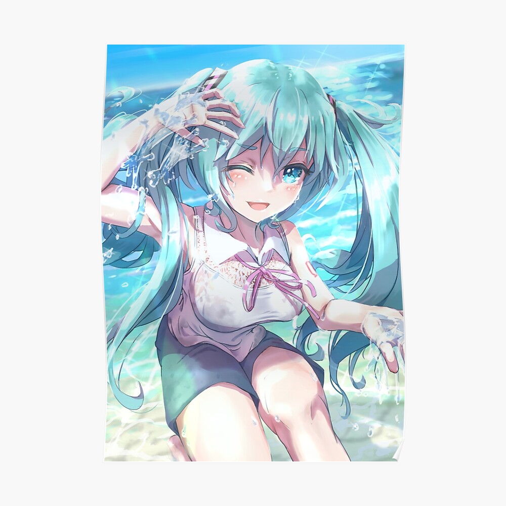 超希少品】アクリルボード！初音ミク「Summer Vacation」-