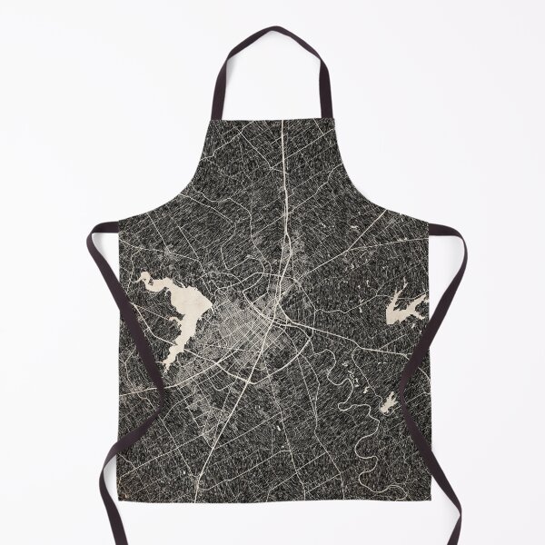 Item preview, Waco map Texas Ink lines 2 designed and sold by InkMaps.
