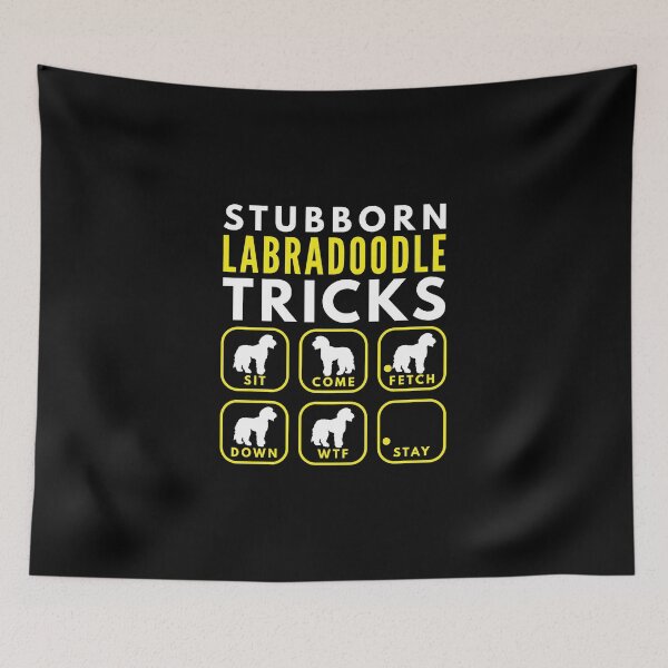 Item preview, Stubborn Labradoodle Tricks - Dog Training designed and sold by DoggyStyles.