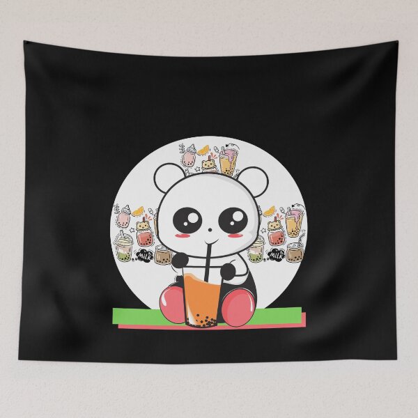 Item preview, Panda Bubble Tea designed and sold by Buzzbazaar.