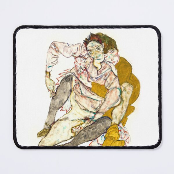 Item preview, Seated Couple, Egon Schiele designed and sold by fourretout.