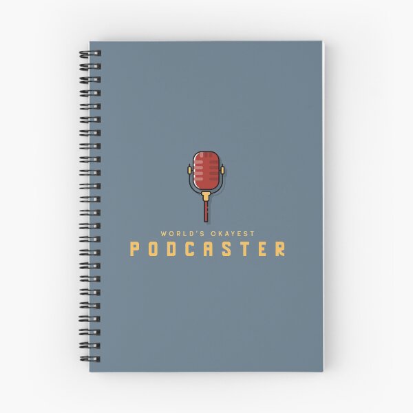 Item preview, World's Okayest Podcaster designed and sold by LKDesigns24.