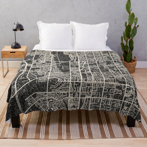 Item preview, West Jordan map Utah Ink lines designed and sold by InkMaps.