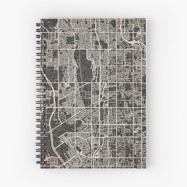 Item preview, West Jordan map Utah Ink lines 2 designed and sold by InkMaps.