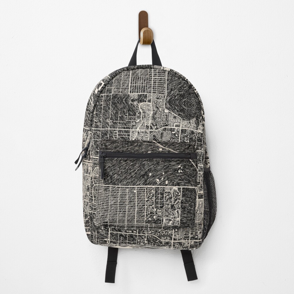 Vista previa del artículo con la obra «Mochila», diseñado y vendido por InkMaps.