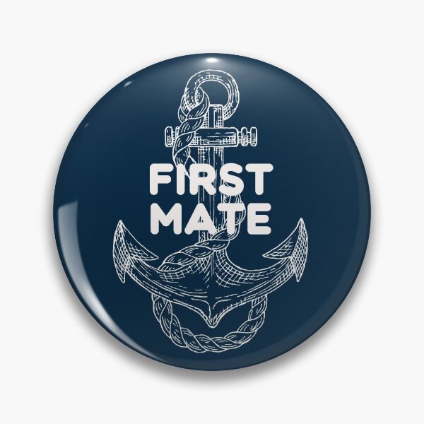 Item preview, First mate ship anchor design designed and sold by odrito.
