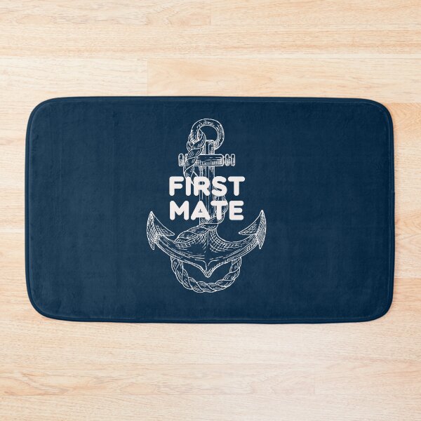 Item preview, First mate ship anchor design designed and sold by odrito.