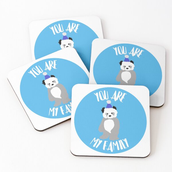 Item preview, You Are My Family Panda designed and sold by RevolutionInPaint.