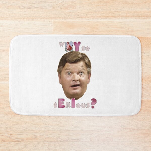 Item preview, Why So Serious Benny Hill designed and sold by Dinosaurson.