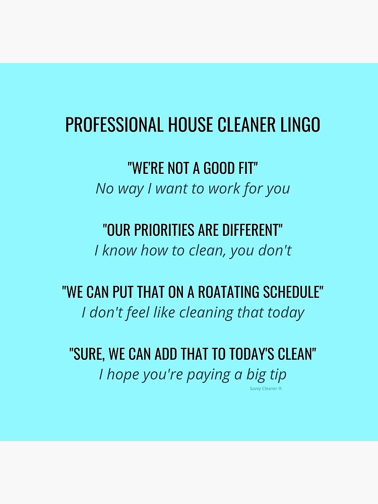 Cleaning is an Art Form Novelty Cleaning Lady Gifts Art Board Print for  Sale by SavvyCleaner