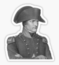 Napoleon Bonaparte In Uniform Sticker