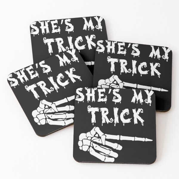 Item preview, She's My Trick He's My Treat | Matching Couples Halloween designed and sold by ghazalish.