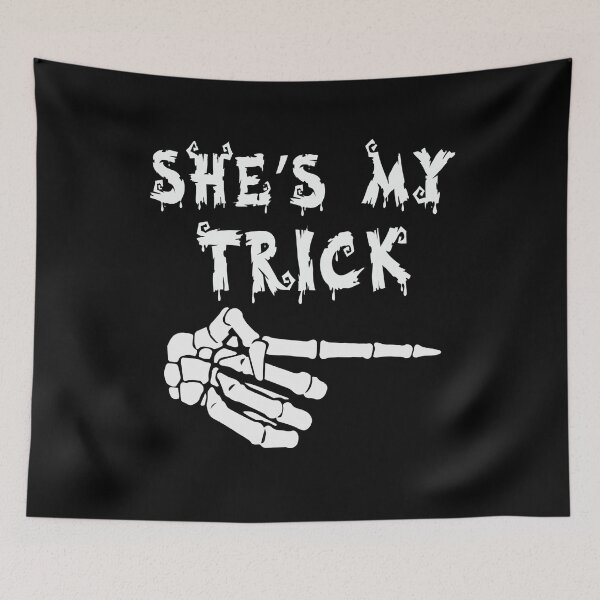 Item preview, She's My Trick He's My Treat | Matching Couples Halloween designed and sold by ghazalish.