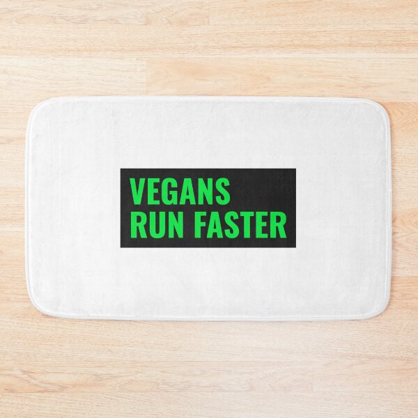 Item preview, Vegans run faster design designed and sold by lach3.