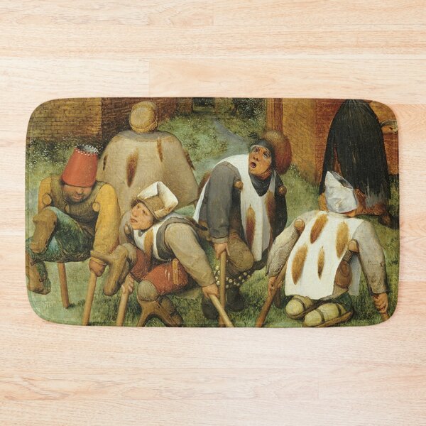 Item preview, Medieval crippled street people by Pieter Bruegel designed and sold by Vintage Designs +.