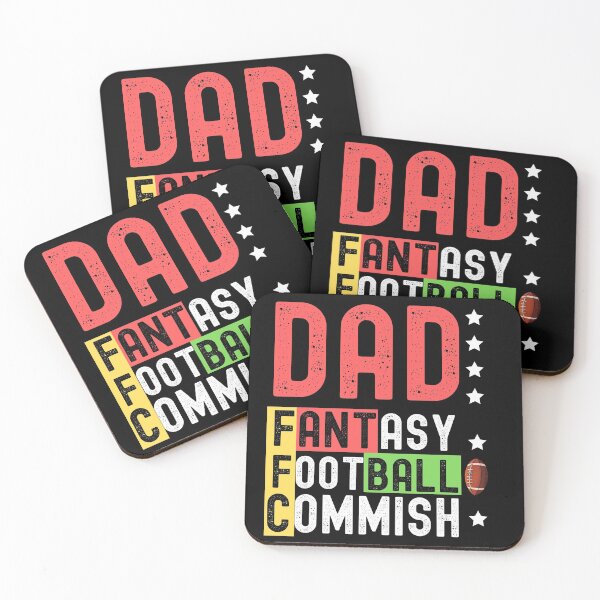 Item preview, Husband Dad Fantasy Football Commish designed and sold by Buzzbazaar.