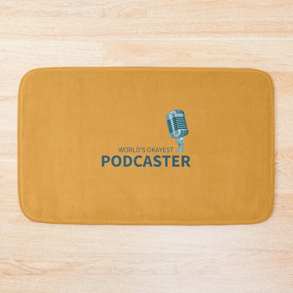 Item preview, World's Okayest Podcaster designed and sold by LKDesigns24.